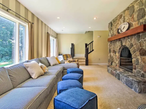 Hot Tub & Sauna! 7-acre Coastal Michigan Home