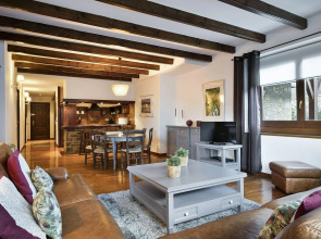 Luderna - Apartamento con terraza Bonaigua B3 Toran