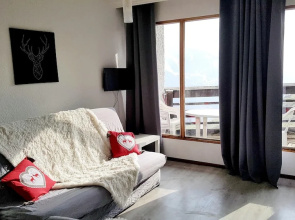 Studio In Orcieres With Wonderful Mountain View And Furnished Balcony 100 M From The Slopes