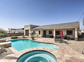 Pool & Hot Tub: Luxe Lake Havasu Home