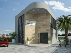 Luxury resort, Vir island