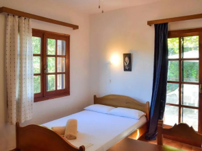 Apartment in summer house with large balcony