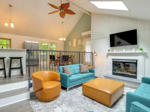 1 Mi to Lake, Golf & Ski Access: The Hideout Home!