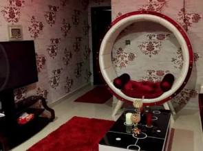 The Red one bedroom apartment in Bahria Town