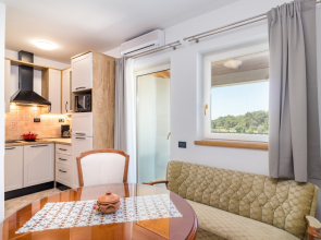 Apartment Escape - 20 m from sea: Red Medulin, Istria