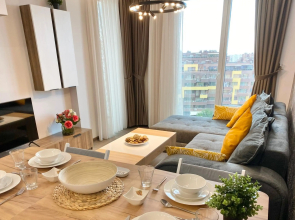 Modern 1Bed Apartment for 4 guests in Sofia