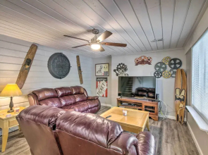 Lakefront Rocky Mount Escape w/ Dock & Grill!