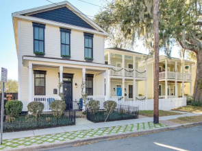 Chic Thomas Square Home in Walkable Location!