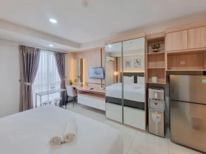 Modern Studio Near Ambarrukmo Plaza At Barsa City Apartment