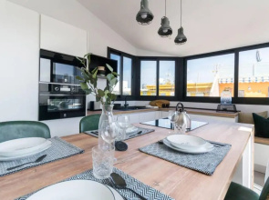 City center Terrace +2Baths +2Rooms +Free Wifi