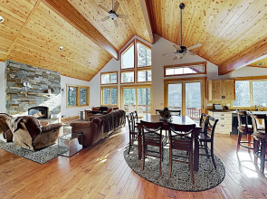 New Listing! Large Donner Lake W/ Water View 4 Bedroom Home