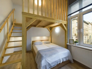 Wooden Cracow Apartment by Renters