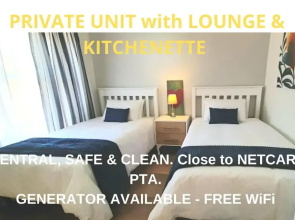 Private Unit with Kitchenette just 10mins to Netcare PTA Hospital
