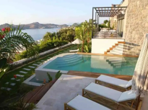 6 Bedroom Luxury Mansion in Yalikavak With Stunning Sea View Spacious Garden