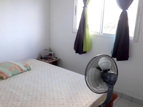 Apartment with 2 Bedrooms in Le Moule, with Enclosed Garden