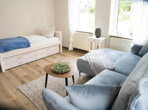 Urlaubsfreude Biedermann Haus Glücksstein Ferienwohnung Aquamarin