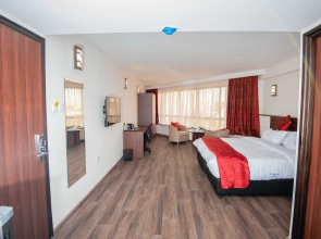 Modern , Spacious King Studio With Kitchenette