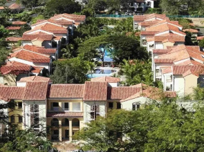 Ground-floor unit in front of lazy river pool at Pacifico in Coco