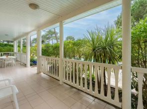 Villa piscine pour 6 a Lacanau au coeur de la foret