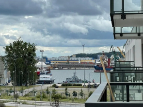 Nowy apartament w stylu industrialnym przy porcie