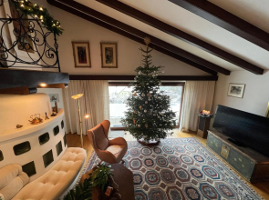 Landhausvilla - Cozy Country House Villa in Unterach at lake Attersee in Austria with fire places and tiled stove