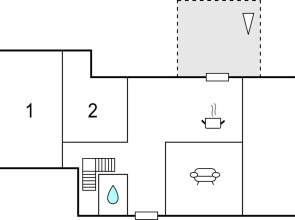 Awesome Home in Gärsnäs With Wifi and 2 Bedrooms