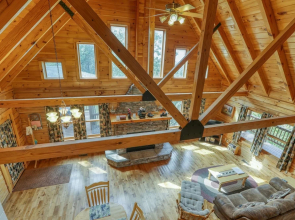 Mountain View - 2 Bedrooms, 2 Baths, Sleeps 6 Cabin by RedAwning