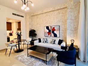 Luxury beach front apartment with balcony Dubai Marina