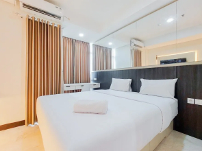 Homey And Minimalist Studio Apartment B Residence