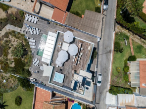 Villa first line beach, 6 bedrooms, private pool, Costabella, Marbella