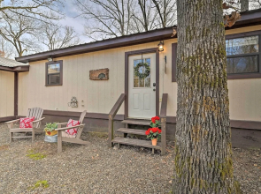 'hidden Oaks' Broken Bow Vacation Rental, Pets OK!