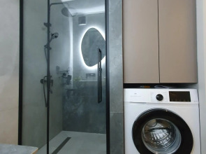 Апартаменты Три семерки на улице Гостиная