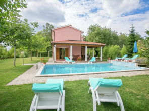 Holiday house with pool, gym and sauna for 8 people,  25 km from Rovinj