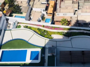 Departamento con hermosa terraza y vista panorámica al Mar 2D2B