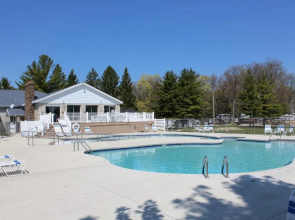 Plymouth Rock Camping Resort Two-Bedroom Park Model 9
