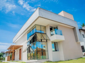 Casa 81 Luxo Pé na Areia Muro Alto byLP