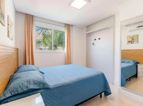 Boulevard Bombinhas, Condo com Piscina - Apto 3 dorms 6 pessoas