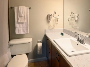 Private Corner Unit at end of Hall #458
