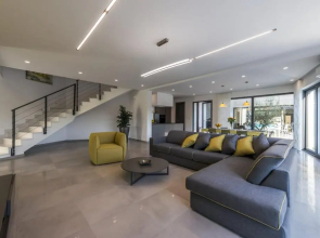 Contemporary Villa Nada with Pool and Sauna