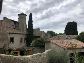 Romantic house - entrance to the medieval castle
