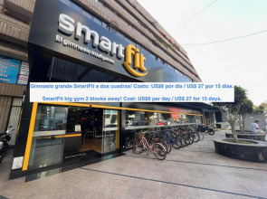 ALU Apartments - Miraflores f/Doubletree Hilton c/AC Wifi+60M