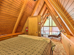 Running Springs A-frame w/ Deck & Mtn Views!