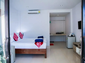 Crystal white sand resort