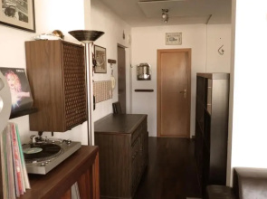 Studio with a view of the center of Bratislava