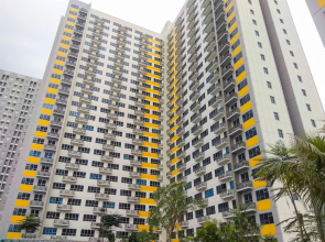 Studio Apartment with Garden View at The Springlake View Summarecon