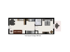 Ground Floor On River Trail, Walk To Ski 1 Bedroom Condo by RedAwning