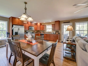 Lakefront Gilbertville Haven w/ Private Boat Dock!
