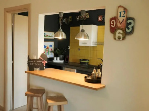 Apartment with garden in Thessaloniki.