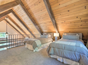 Airy Alpine Getaway w/ Lake Arrowhead Views!