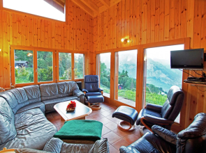 Chalet Alpina offers great views.